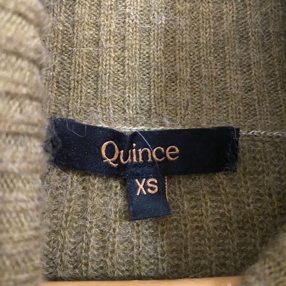 Quince Baby Alpaca Turtleneck Sweater Size XS - Picture 2 of 7